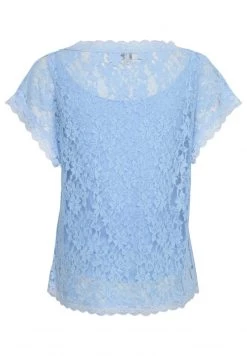 Cream Femme VIVI Blouse Placid Blue -Cream Soldes Boutique b9d41061bc0e4bbab38242893e953525