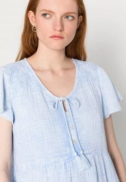 Cream CRNIMA SHORT DRESS KIM FIT Robe De Jour Placid Blue -Cream Soldes Boutique b9f747f3d874401c9b1b2343674309e8