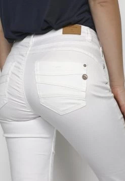 Cream LOTTECR COCO FIT BCI Jean Slim Snow White Femme -Cream Soldes Boutique ba3333eb7b504cdf932ffa38f1893cfe