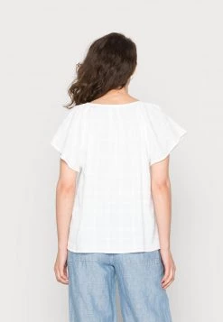 Cream KENDA BLOUSE Blouse Snow White Femme -Cream Soldes Boutique ba5abff22c8446b78cad666bff946e4d