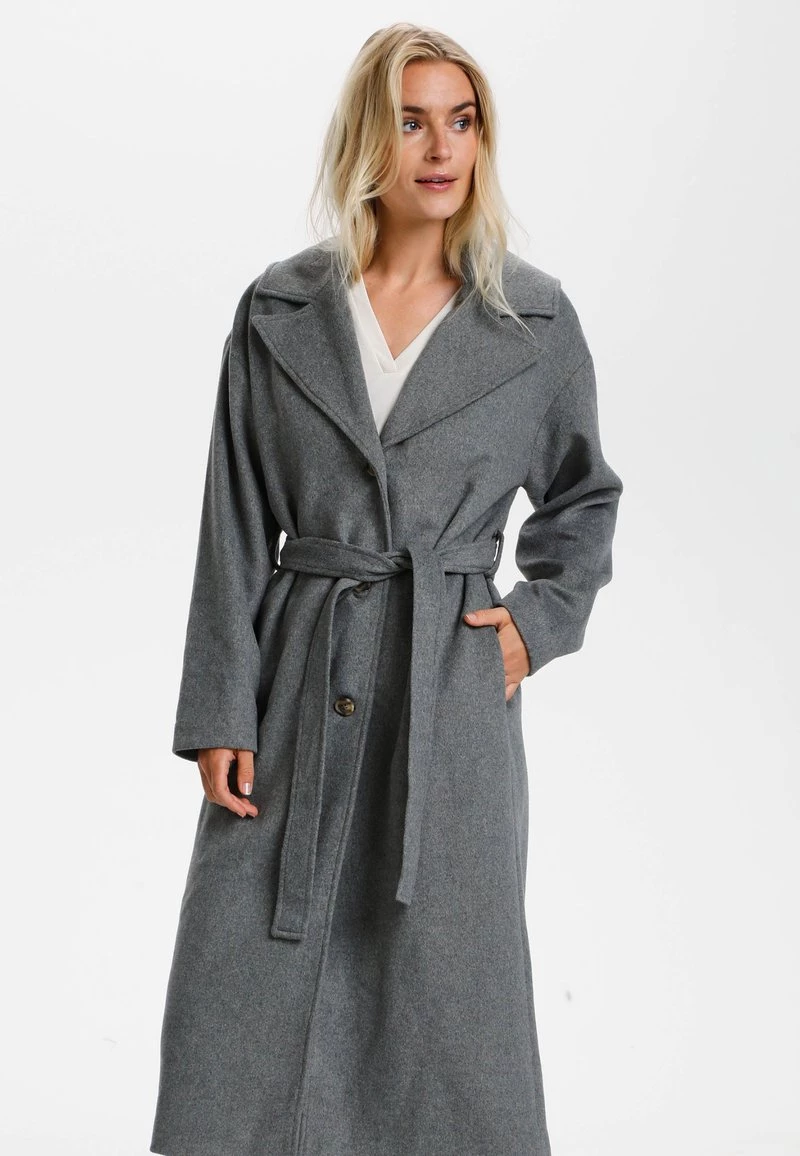 Cream CRBUSA Manteau Classique Dark Grey Melange 1 Cream CRBUSA Manteau Classique Dark Grey Melange