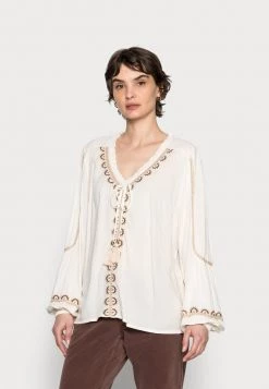 Cream DIA BLOUSE Tunique Eggnog Femme