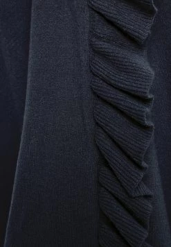 Cream PONCHO Cape Royal Navy Blue Femme -Cream Soldes Boutique bc19dc2a05634cea9013506e526a2c65