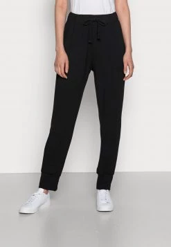 Cream Femme SALINA PANTS Pantalon De Survêtement Pitch Black