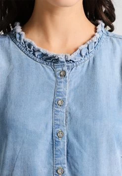 Cream LUSSA DRESS Robe En Jean Light Blue Denim Femme -Cream Soldes Boutique bd1b99102fed4b2fac77624357429449