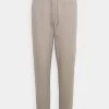 Cream Femme TALLI PANTS Pantalon De Survêtement Silver Mink Melange