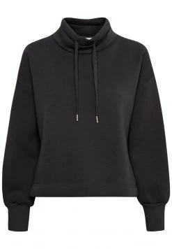 Cream Sweatshirt Pitch Black Femme -Cream Soldes Boutique c24f7db83d5d4dbca55688454384a125