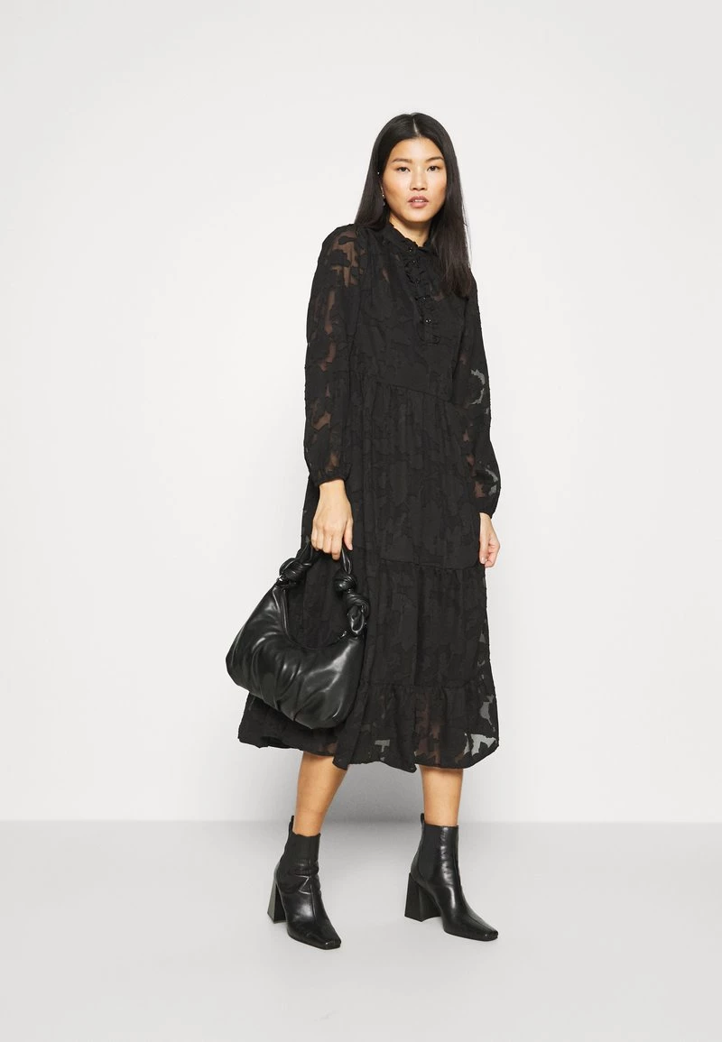 Cream Femme CRJELENA DRESS 2 IN 1 Robe Chemise Pitch Black 2 Cream Femme CRJELENA DRESS 2 IN 1 Robe Chemise Pitch Black – Image 2