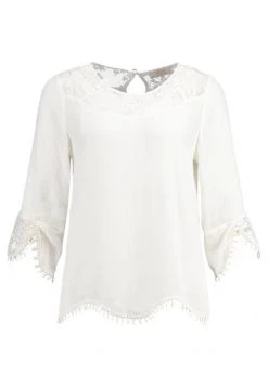 Cream KALANIE BLOUSE Blouse Chalk Femme -Cream Soldes Boutique c2a48584fdd44b5b9c7a4e26c1af6f0c
