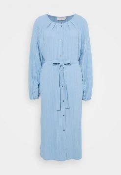 Cream ENGA DRESS Robe De Jour Dusty Blue