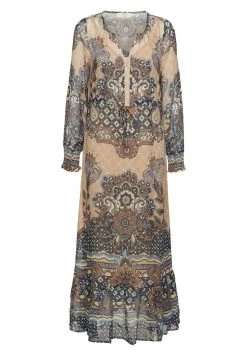 Cream Robe Longue Blue Femme -Cream Soldes Boutique c774283b9f754c5ca0ebb41ac9a9e330