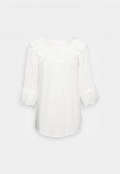 Cream Femme BEA BLOUSE Tunique Snow White -Cream Soldes Boutique c8d3b0b002a84e988ba933fe47417073