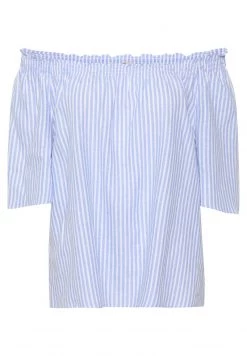 Cream CRVENTA Blouse Ultramarine Stripe Femme -Cream Soldes Boutique ca17212223da47569d3cbdcecdecffb0