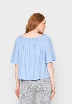 Cream Femme VENTA BLOUSE Blouse Vista Blue -Cream Soldes Boutique cd29bb623f794c2d8d21ecc60f3c96b3