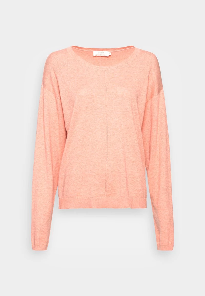 Cream CRANVA PULLOVER Pullover Burnt Coral Melange Femme 4 Cream CRANVA PULLOVER Pullover Burnt Coral Melange Femme – Image 4