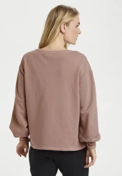 Cream Femme Sweatshirt Woodrose -Cream Soldes Boutique ced146720fc742f18a1477705687d129