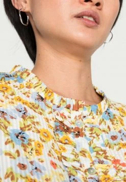 Cream CRCEYDA Blouse Yellow Multi -Cream Soldes Boutique ceea8191196f43ee96dac4d09dac3c33