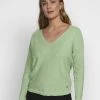 Cream Femme CRSILLAR Pullover Light Grass Green