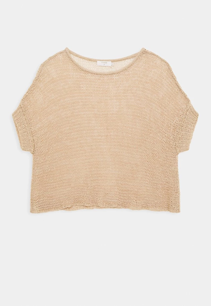 Cream Femme BASIL Pullover Sesame 1 Cream Femme BASIL Pullover Sesame