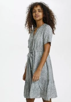 Cream Femme Robe De Jour Blue -Cream Soldes Boutique d2215894c7ef48d986474bb39e359c91