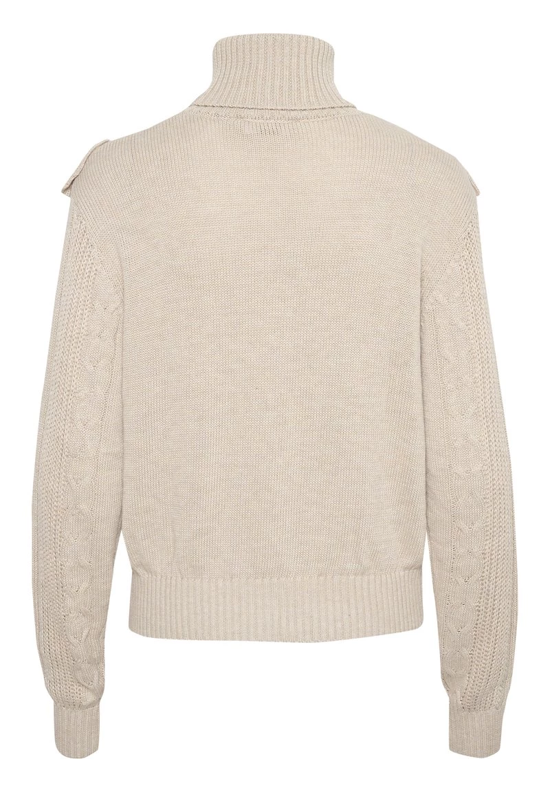 Cream Pullover Oat Melange Femme 6 Cream Pullover Oat Melange Femme – Image 6