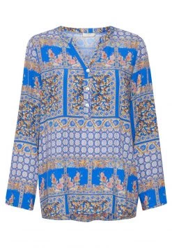 Cream CRALORA Blouse Blue Paisly Femme -Cream Soldes Boutique d2a41b3e1f1841a787e331f8e8cf0bfb