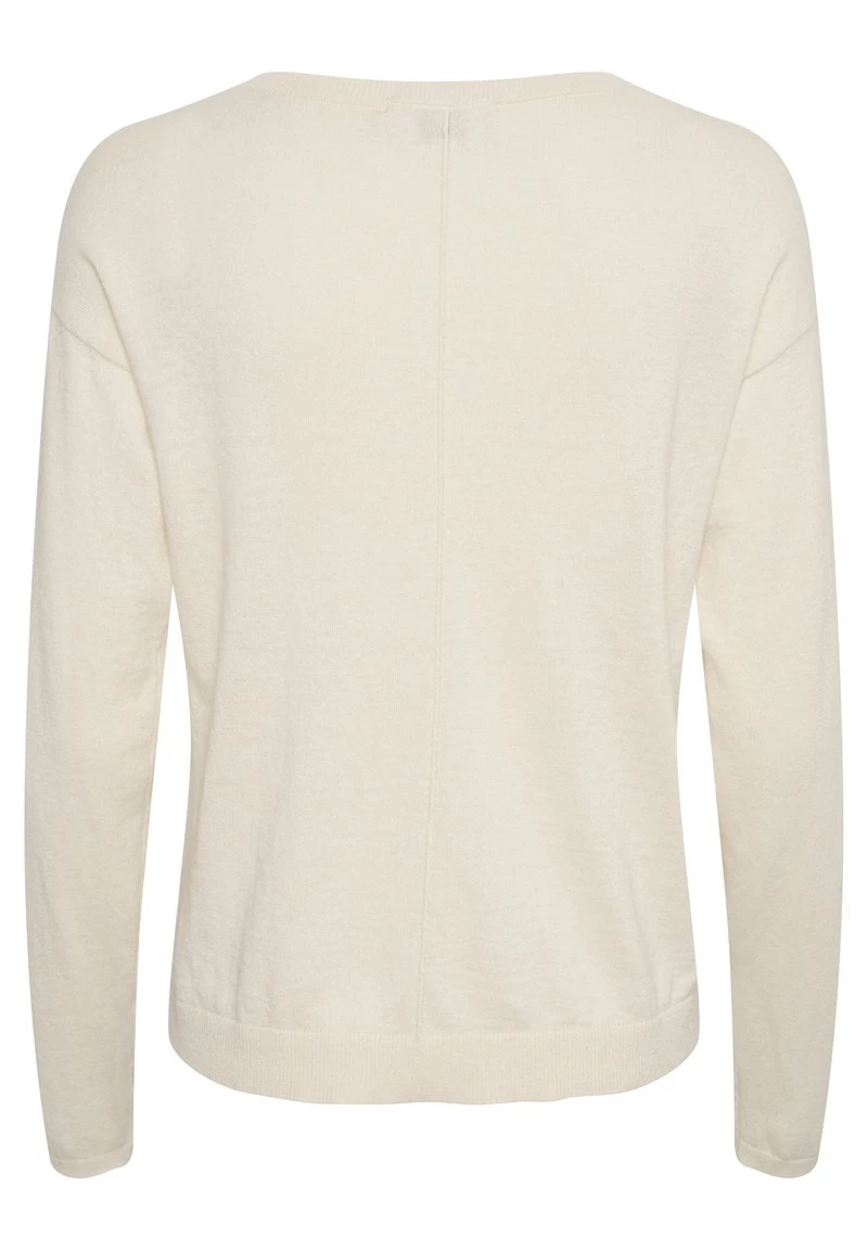 Cream CRANVA Pullover Eggnog Melange Femme 6 Cream CRANVA Pullover Eggnog Melange Femme – Image 6