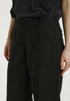 Cream Pantalon Classique Pitch Black Femme -Cream Soldes Boutique d45974621f134f92b8b7001ead760c77