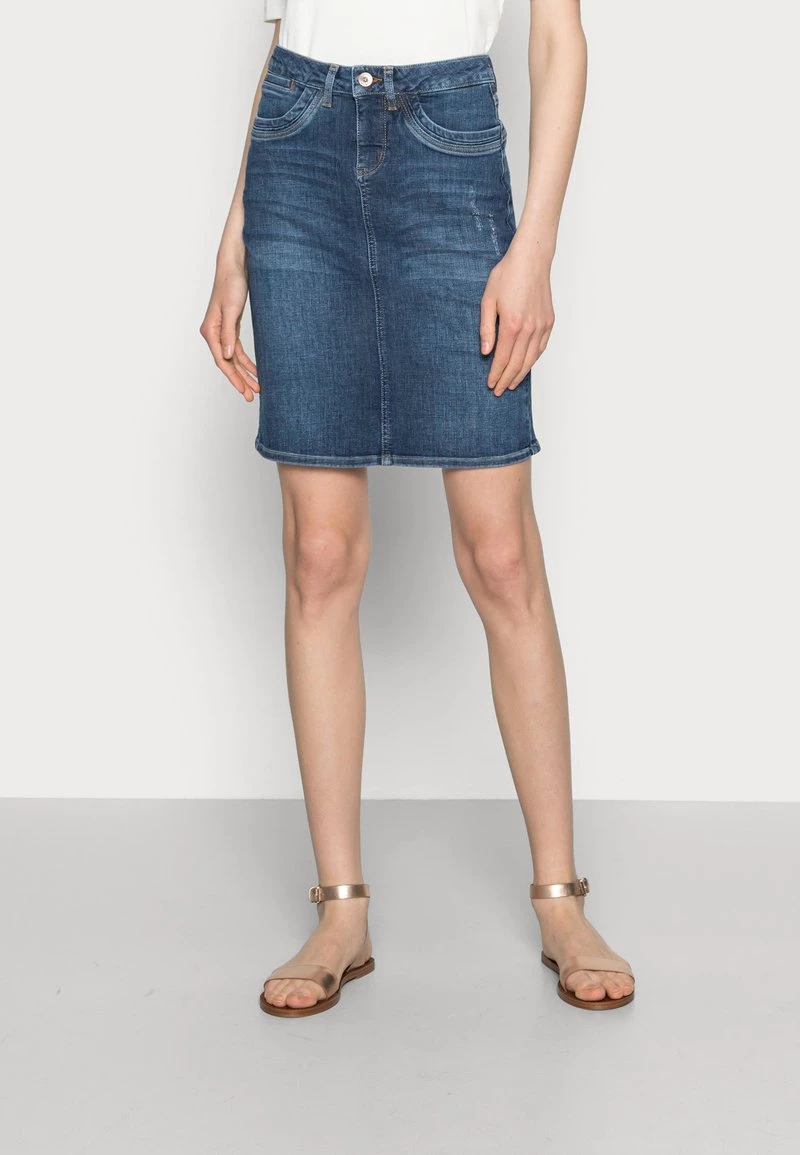 Cream Femme MARIANNE DENIM SKIRT Jupe En Jean Denim Blue 1 Cream Femme MARIANNE DENIM SKIRT Jupe En Jean Denim Blue