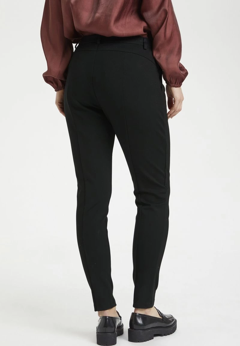 Cream Femme MINTA Pantalon Classique Pitch Black 3 Cream Femme MINTA Pantalon Classique Pitch Black – Image 3