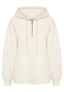 Cream Femme CRRYAN OZ Sweat à Capuche Eggnog Melange -Cream Soldes Boutique d50bb4414e8c4927b0d1285864aa4757