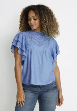 Cream CRLISELIN Blouse Placid Blue