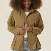 Cream Femme HILA Parka Otter