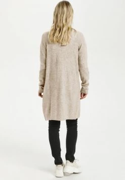 Cream Gilet Oat Melange -Cream Soldes Boutique d7083be50b004f618d208f272094fb52