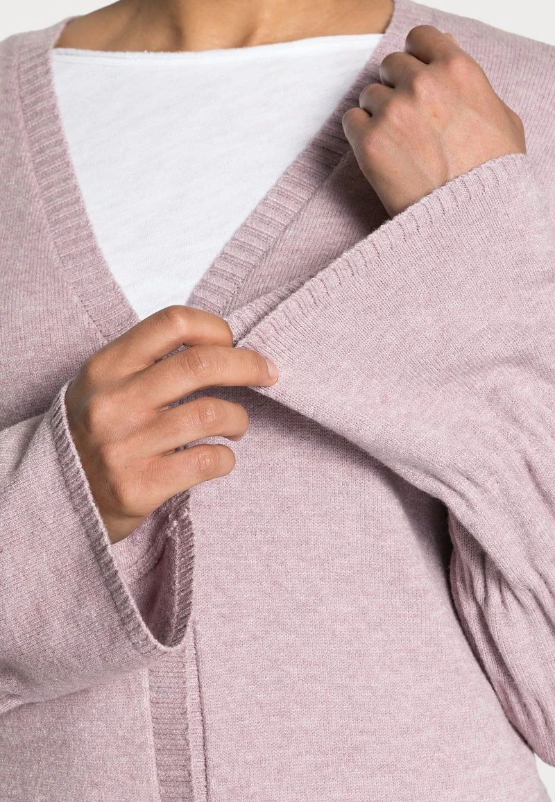 Cream DELA Gilet Nirvana Melange Femme 5 Cream DELA Gilet Nirvana Melange Femme – Image 5