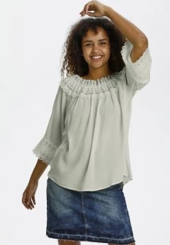 Cream Femme BEA Blouse Desert Sage