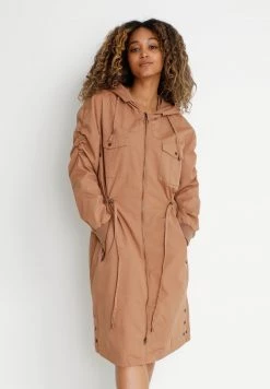 Cream Parka Mocha Mousse Femme