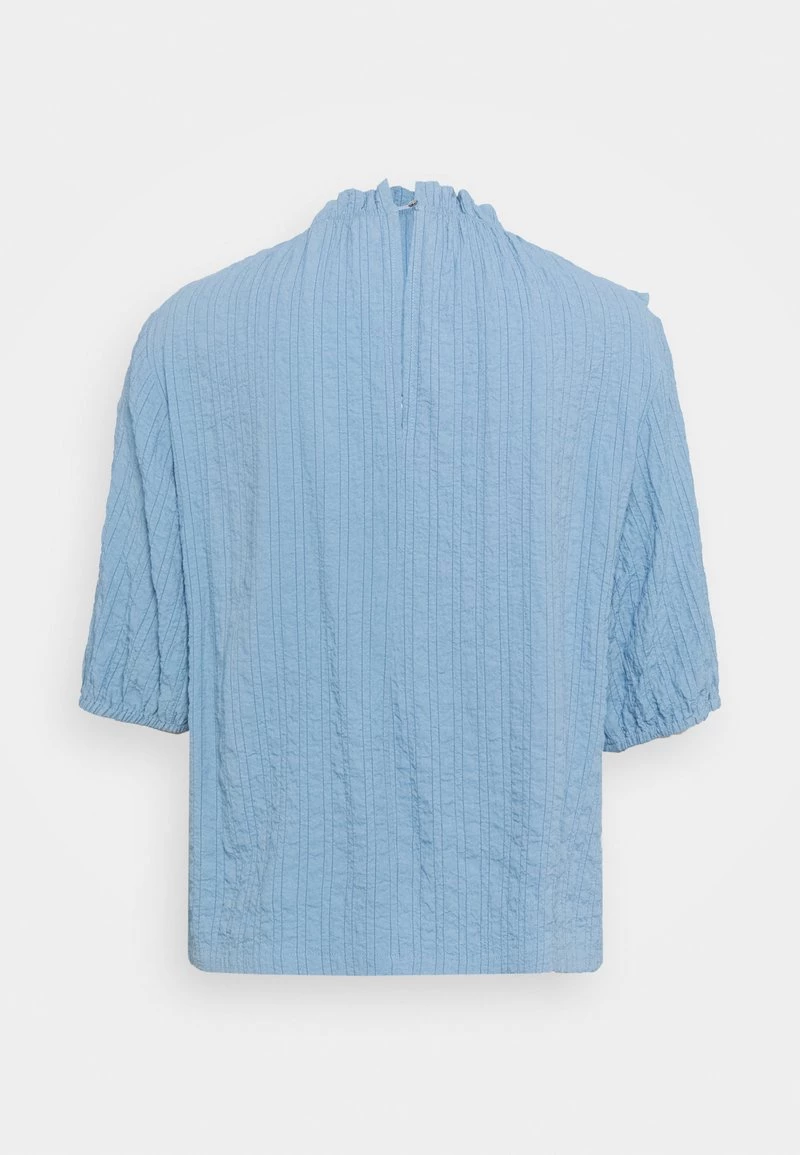 Cream ENGA BLOUSE Blouse Dusty Blue Femme 2 Cream ENGA BLOUSE Blouse Dusty Blue Femme – Image 2