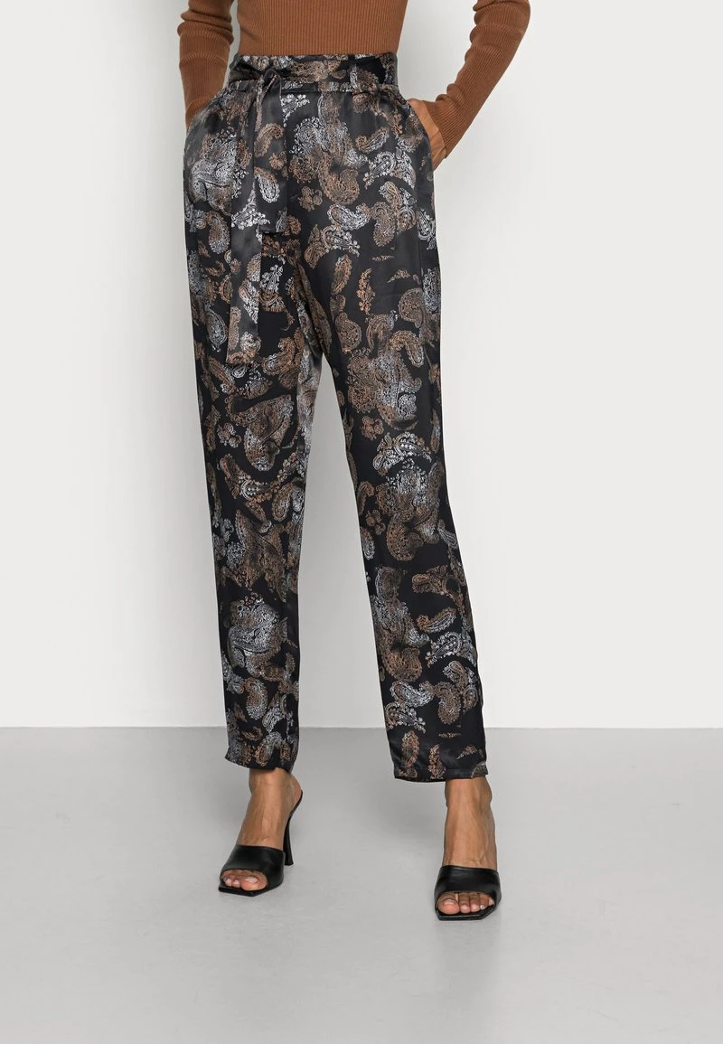 Cream ACERA PANT Pantalon Classique Black Femme 1 Cream ACERA PANT Pantalon Classique Black Femme