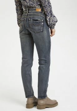 Cream Jean Slim Heavy Denim Femme -Cream Soldes Boutique dabdf9a8ad134929a710442f31e0da23