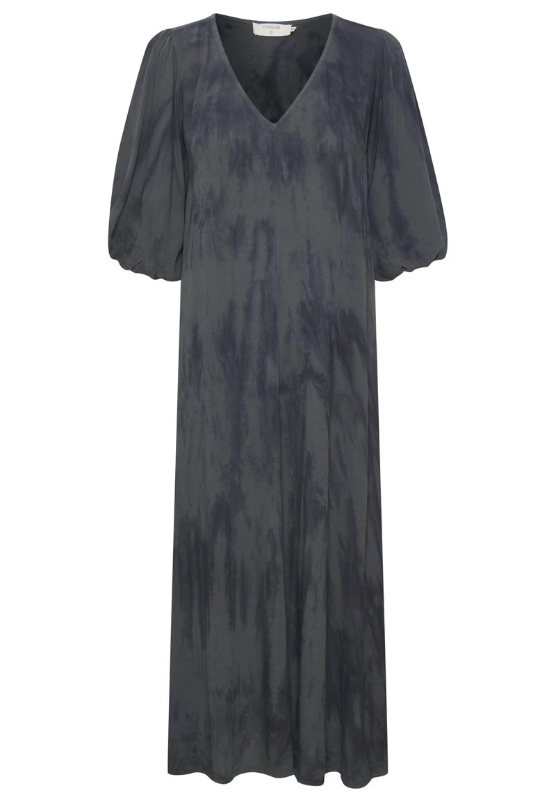 Cream Robe De Jour Gunmetal Tie Dye Femme 5 Cream Robe De Jour Gunmetal Tie Dye Femme – Image 5