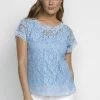 Cream Femme VIVI Blouse Placid Blue