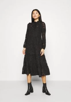 Cream Femme CRJELENA DRESS 2 IN 1 Robe Chemise Pitch Black