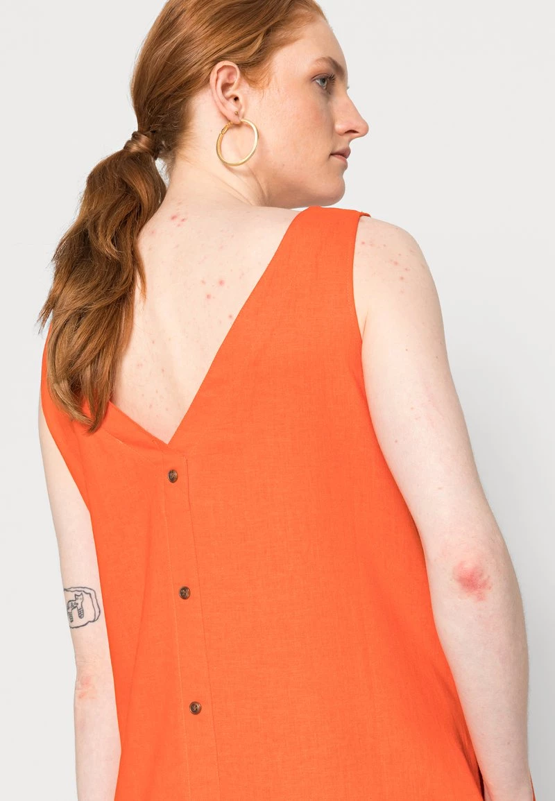 Cream Femme VENTA SHORT DRESS MOLLIE FIT Robe De Jour Tangerine Tango 5 Cream Femme VENTA SHORT DRESS MOLLIE FIT Robe De Jour Tangerine Tango – Image 5