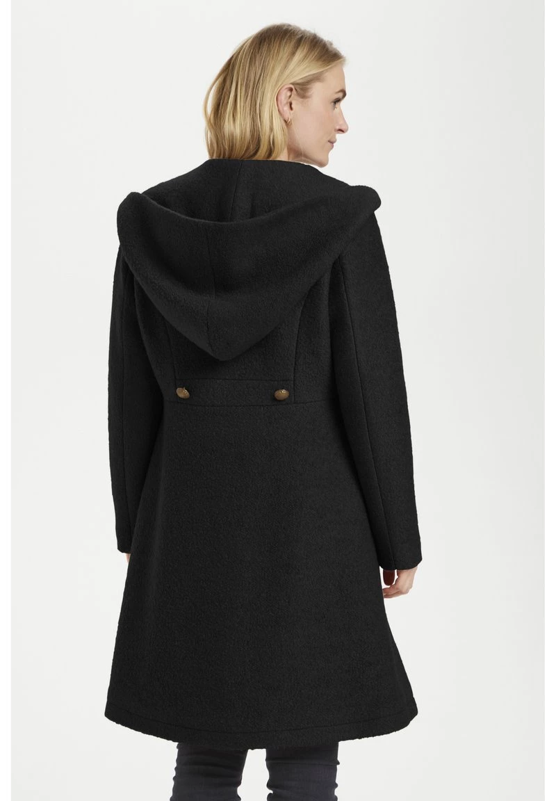 Cream Manteau Classique Pitch Black Femme 3 Cream Manteau Classique Pitch Black Femme – Image 3