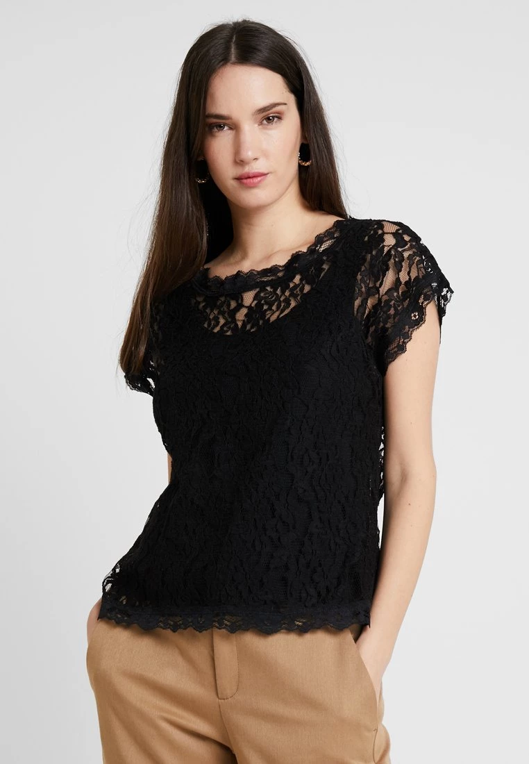 Cream VIVI Blouse Pitch Black Femme 1 Cream VIVI Blouse Pitch Black Femme