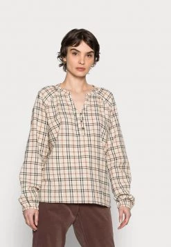 Cream ALLAS BLOUSE Blouse Beige