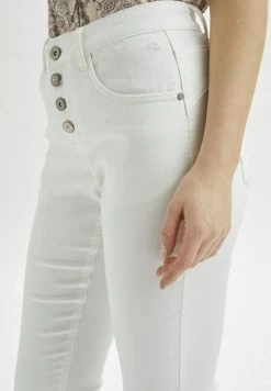 Cream Femme CRLOTTE Jean Slim Snow White -Cream Soldes Boutique e39a3508dbb24fa78d2864f902f0ac82