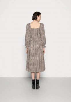 Cream ULLA DRESS Robe De Jour Truffet Check Femme -Cream Soldes Boutique e3e96a19033545d3a954f854b8afae1f