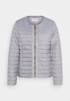 Cream CRGILLIANA QUILT JACKET Veste D'hiver Silver Sconce Femme